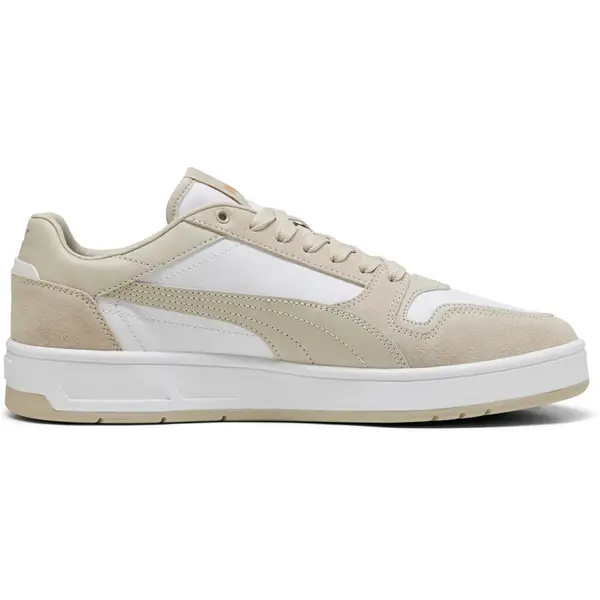 PUMA-Freizeitschuhe-Court-Classic-Street-SD-PUMA-White-Desert-Dust-PUMA-Gold PUMA - Freizeitschuhe Court Classic Street SD
