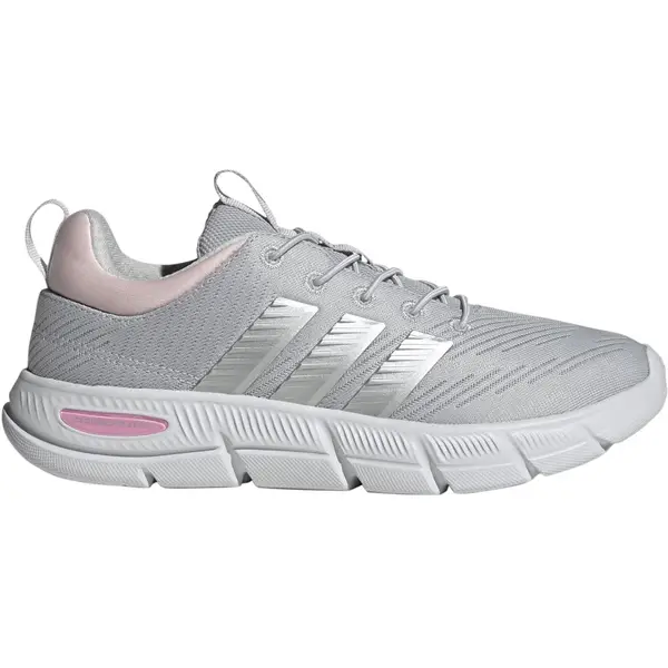 ADIDAS-Freizeitschuhe-CLOUDFOAM-FLEX-ELASTISCHE-SCHNUeRSENKEL-LGSOGRMSILVECLPINK ADIDAS - Freizeitschuhe CLOUDFOAM FLEX, ELASTISCHE SCHNÜRSENKEL