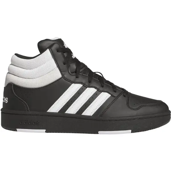 ADIDAS-Freizeitschuhe-HOOPS-MID-CLASSIC-CBLACKFTWWHTORBGRY ADIDAS - Freizeitschuhe HOOPS MID CLASSIC