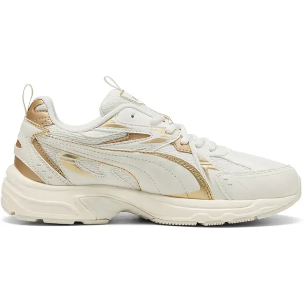 PUMA-Freizeitschuhe-Milenio-tech-Wmns-DayINight-Vapor-Gray-PUMA-Gold-Warm-White PUMA - Freizeitschuhe Milenio tech Wmns DayINight