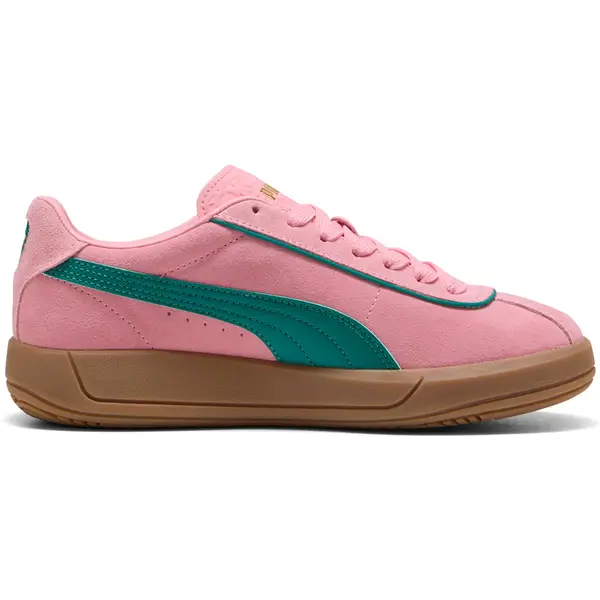 PUMA-Freizeitschuhe-Puma-Club-Klassika-SD-Pinkscape-Wild-Green-PUMA-Gold PUMA - Freizeitschuhe Puma Club Klassika SD
