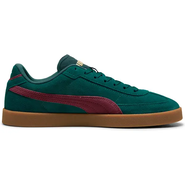 PUMA-Freizeitschuhe-Puma-Club-II-Era-Suede-Green-Terrain-Ruby-Shimmer PUMA - Freizeitschuhe Puma Club II Era Suede