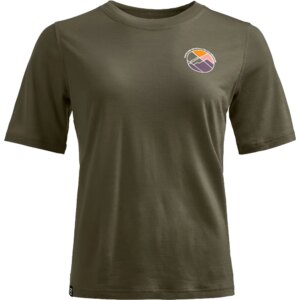 ORTOVOX - ORTOVOX 140 Cool Round Landscape T-Shirt dark wild herbs