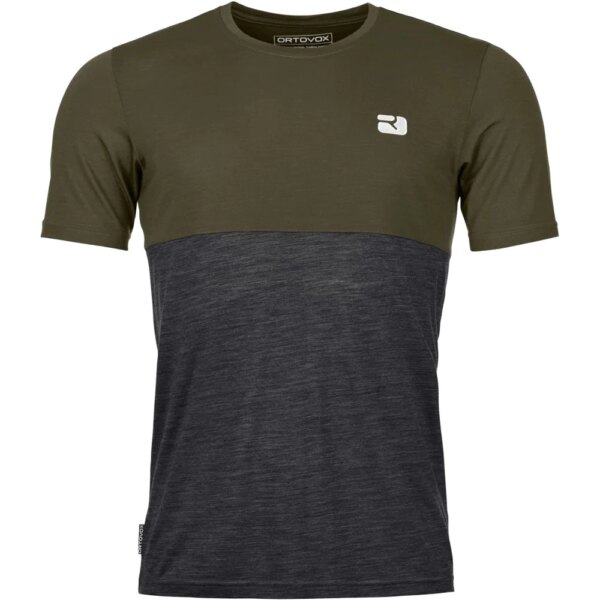 ORTOVOX-ORTOVOX-150-Cool-Logo-T-Shirt-dark-wild-herbs-gruen ORTOVOX - ORTOVOX 150 Cool Logo T-Shirt dark wild herbs