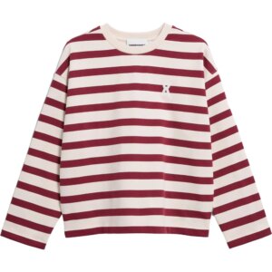 Armedangels - Armedangels Frankaa Bold Iconic Å Sweatshirt undyed velvet red