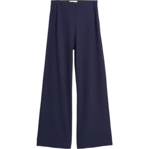 Armedangels - Armedangels Basic Jersey Wide Leg Pant Hose tinted navy