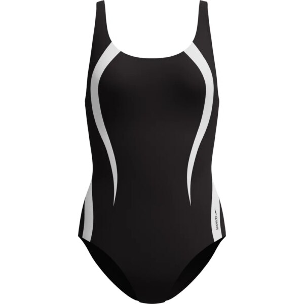 Speedo - Speedo Quantum Contour Badeanzug schwarz