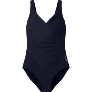 Speedo - Speedo Shirred Badeanzug schwarz