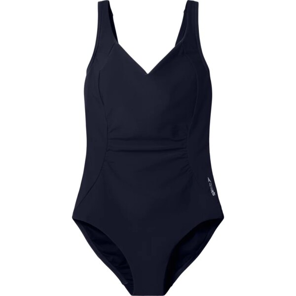 Speedo-Speedo-Shirred-Badeanzug-schwarz-schwarz Speedo - Speedo Shirred Badeanzug schwarz