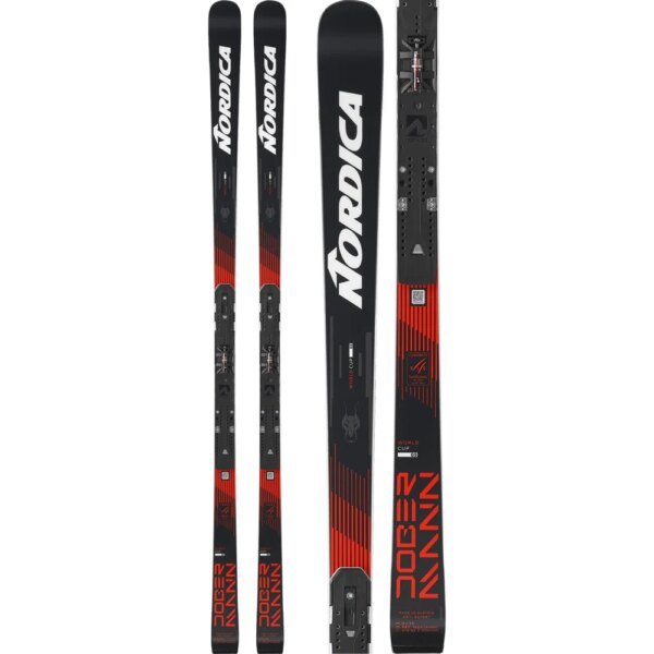 Nordica-Nordica-Dobermann-GS-WC-Dept-Plate-2627-Ski-schwarz Nordica - Nordica Dobermann GS WC Dept Plate 26/27 Ski