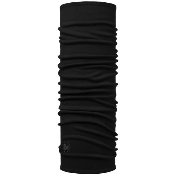 BUFF®-BUFF®-Midweight-Merino-Wolle-solid-black-schwarz BUFF® - BUFF® Midweight Merino Wolle solid black