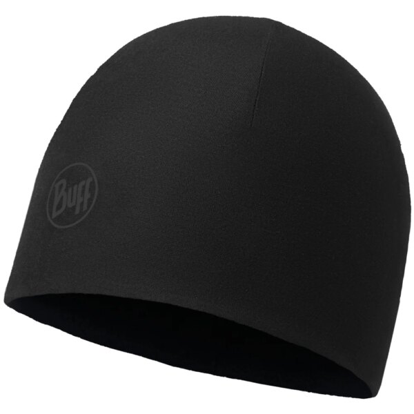BUFF®-BUFF®-Microfiber-Polar-Muetze-solid-black-schwarz BUFF® - BUFF® Microfiber & Polar Mütze solid black