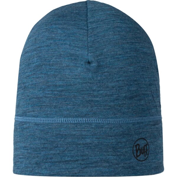 BUFF®-BUFF®-Merino-Lightweight-Beanie-multistripes-tempest-blau BUFF® - BUFF® Merino Lightweight Beanie multistripes tempest