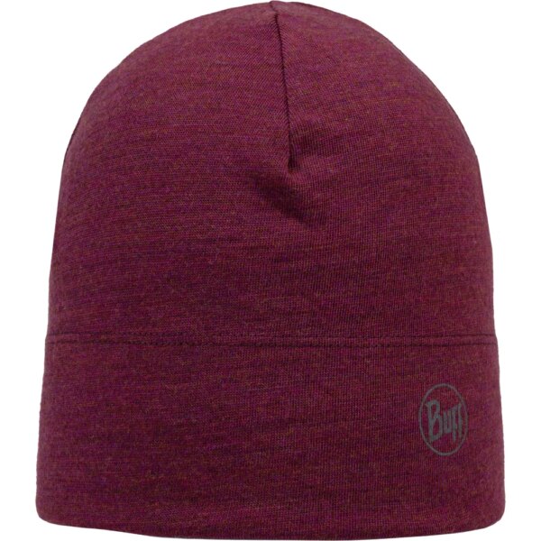 BUFF®-BUFF®-Merino-Midweight-Beanie-melange-tibetan-red-rot BUFF® - BUFF® Merino Midweight Beanie melange tibetan red