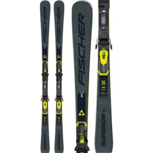 Fischer - Fischer RC4 Superior TI Black 26/27 Ski inkl. RC4 Z11 GripWalk® Bindung