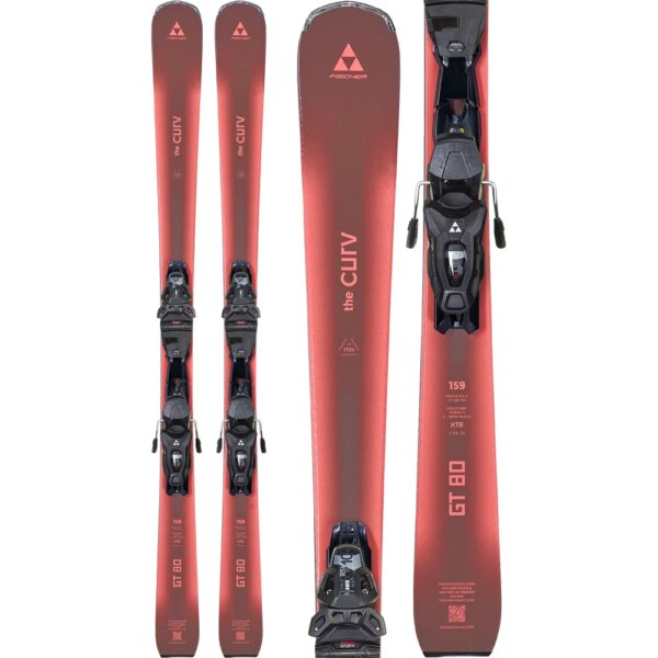 Fischer-Fischer-XTR-The-Curv-GT-80-2627-Ski-inkl.-RSW-10-GripWalk®-Powerrail-Bindung-rot Fischer - Fischer XTR The Curv GT 80 26/27 Ski inkl. RSW 10 GripWalk® Powerrail Bindung