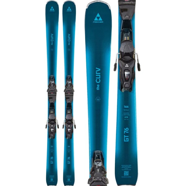 Fischer-Fischer-XTR-The-Curv-GT-76-2627-Ski-inkl.-RSW-10-GripWalk®-Powerrail-Bindung-blau Fischer - Fischer XTR The Curv GT 76 26/27 Ski inkl. RSW 10 GripWalk® Powerrail Bindung