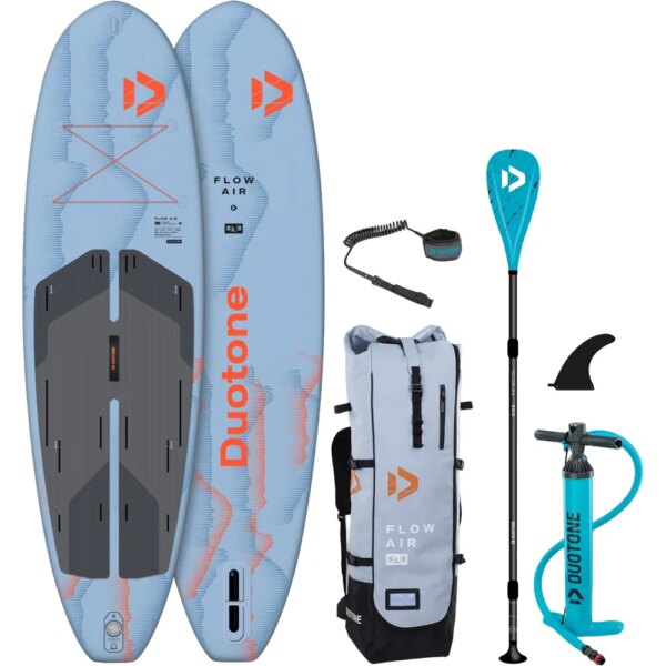 Duotone-Duotone-DTS-iSUP-Package-Flow-Air-SLS-108-X-34-Board-Set-inkl.-Duotone-One-Paddle-blau Duotone - Duotone DTS-iSUP Package Flow Air SLS 10'8" X 34" Board Set inkl. Duotone One Paddle
