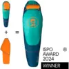 Kids Femund 3in1 Sleeping Bag - Bild 1 TROLLKIDS - Kids Femund 3in1 Sleeping Bag