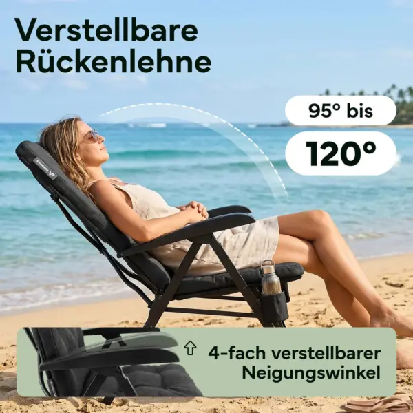 NEOLYMP - Campingstuhl faltbar bis 150 kg belastbar
