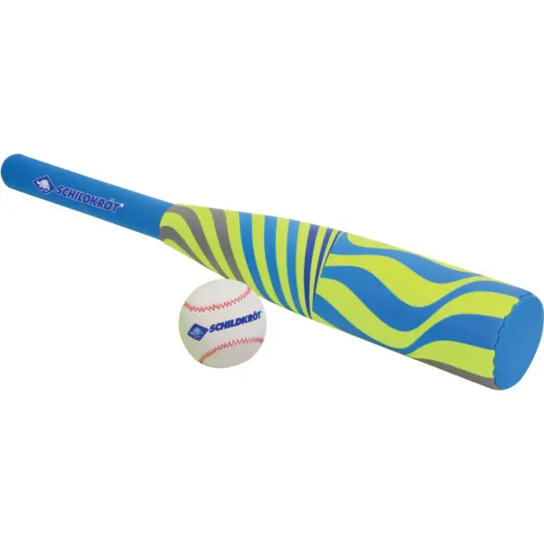 Kinder Baseballschläger Schildkröt Neopren Baseball Set, 1 weicher Baseballschläger mit Neoprenüberzug, 1 Ball, verschiedene Farben wählbar, für Kinder und Familie, 970224 - Bild 1 SCHILDKRÖT - Kinder Schildkröt Neopren Baseball Set, 1 weicher mit Neoprenüberzug, 1 Ball, verschiedene Farben wählbar, für Kinder und Familie, 970224
