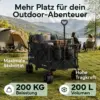 Bollerwagen Faltbar 200 l Stauraum - Bild 3 NEOLYMP - Bollerwagen Faltbar 200 l Stauraum