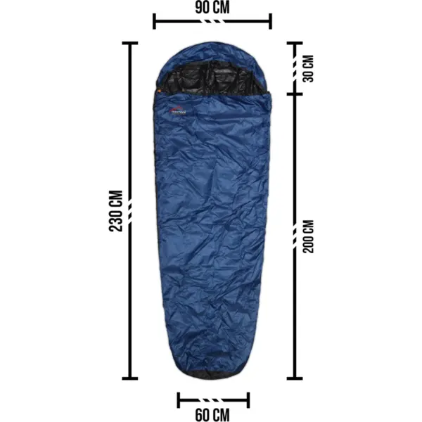 Schlafsack-Regenüberzug SleeBag - Bild 2 NORMANI OUTDOOR SPORTS - Schlafsack-Regenüberzug SleeBag
