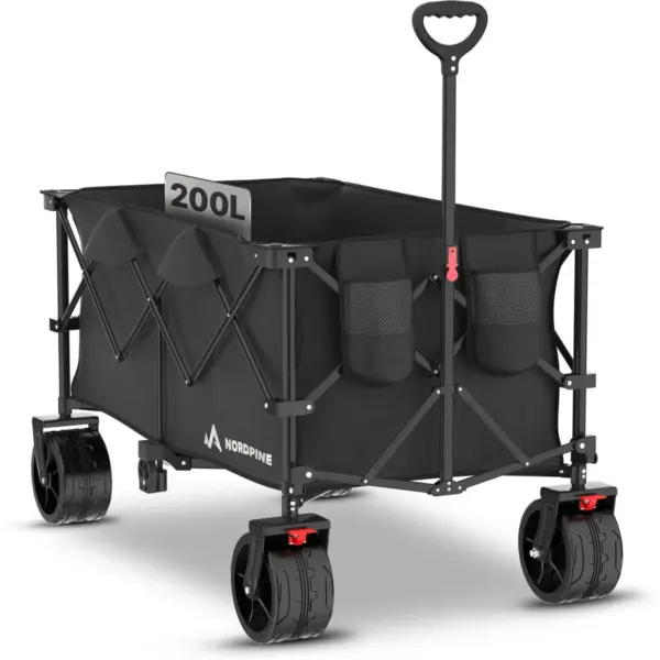Bollerwagen Faltbar 200 l Stauraum - Bild 1 NEOLYMP - Bollerwagen Faltbar 200 l Stauraum