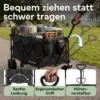 Bollerwagen Faltbar 200 l Stauraum - Bild 5 NEOLYMP - Bollerwagen Faltbar 200 l Stauraum