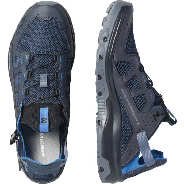 SALOMON - Freizeitschuhe SHOES TECHAMPHIBIAN 5 Spellb/Dark N/Stro