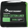 Schlafsack Silk/Cotton Travel Liner Double (Rectangular) Navy Blue - Bild 3 SEA TO SUMMIT - Schlafsack Silk/Cotton Travel Liner Double (Rectangular) Navy Blue