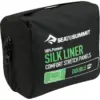 Schlafsack Silk Stretch Liner - Double (Rectangular) Navy Blue - Bild 2 SEA TO SUMMIT - Schlafsack Silk Stretch Liner - Double (Rectangular) Navy Blue