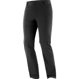 SALOMON - Hose WAYFARER ZIP OFF PANTS M DEEP BLACK