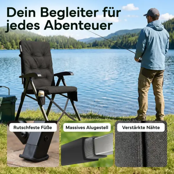 NEOLYMP - Campingstuhl faltbar bis 150 kg belastbar