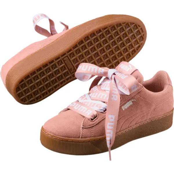 Damen Sneaker Vikky Platform Ribbon Bold - Bild 3 PUMA - Vikky Platform Ribbon Bold