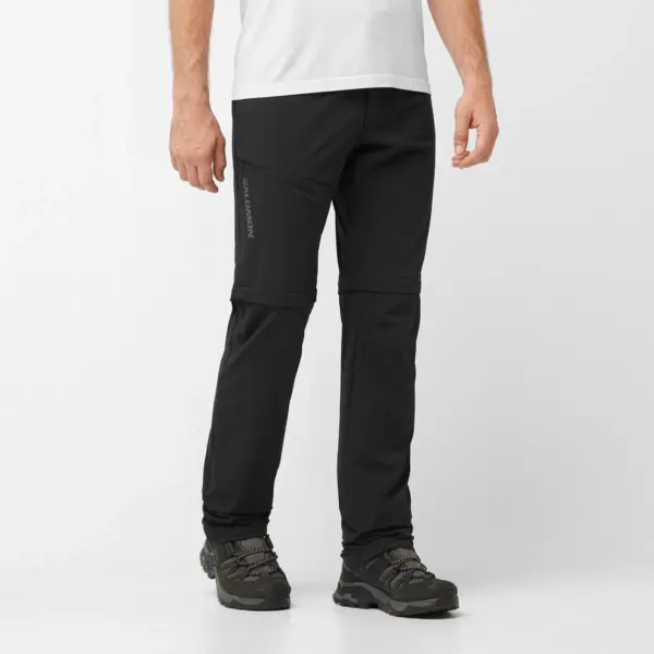 Herren Hose WAYFARER ZIP OFF PANTS M DEEP BLACK - Bild 2 SALOMON - Hose WAYFARER ZIP OFF PANTS M DEEP BLACK