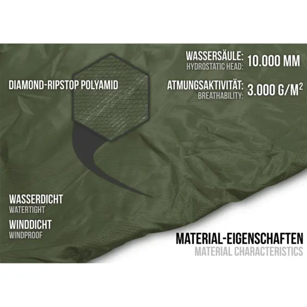 Schlafsack-Regenüberzug SleeBag - Bild 4 NORMANI OUTDOOR SPORTS - Schlafsack-Regenüberzug SleeBag