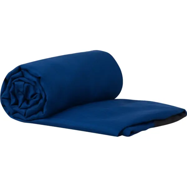 Schlafsack Silk Stretch Liner - Double (Rectangular) Navy Blue - Bild 1 SEA TO SUMMIT - Schlafsack Silk Stretch Liner - Double (Rectangular) Navy Blue