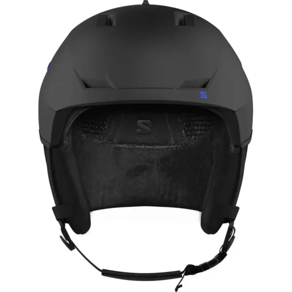 Herren Helm HELMET PIONEER LT Black Pop Race Blue - Bild 1 SALOMON - Helm HELMET PIONEER LT Black Pop Race Blue