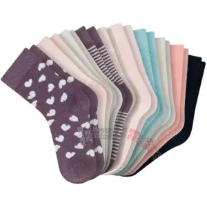 SCHIESSER - Mädchen Socken, 10er Pack - "Legwear Kids", Muster, Baumwolmischung