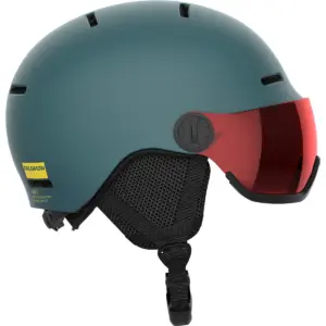 SALOMON - Kinder Helm HELMET ORKA VISOR North At/Un FLS RED