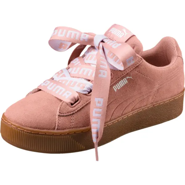 Damen Sneaker Vikky Platform Ribbon Bold - Bild 1 PUMA - Vikky Platform Ribbon Bold